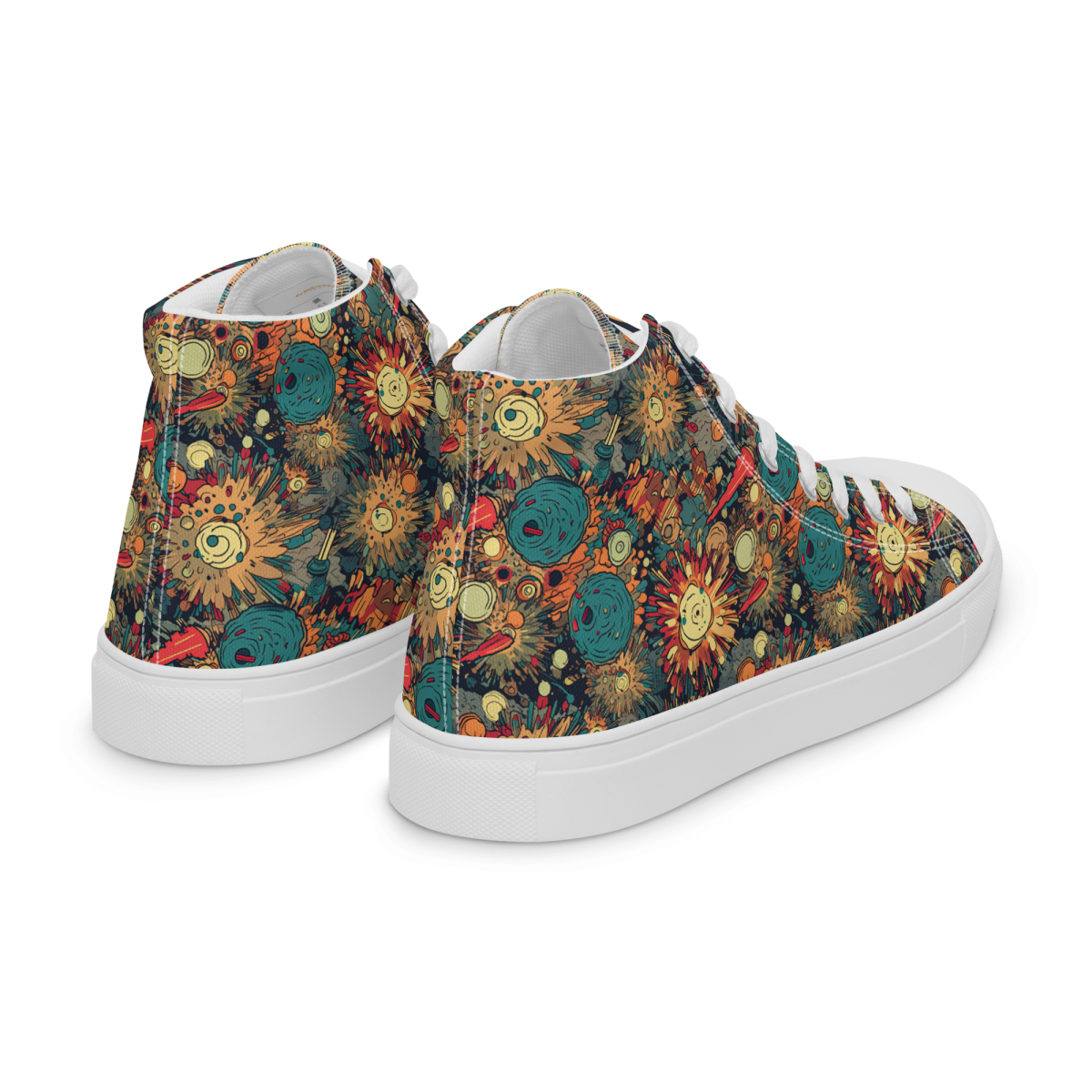 Flaming Fission - Blue/Yellow - Women’s Shoe - Image 40