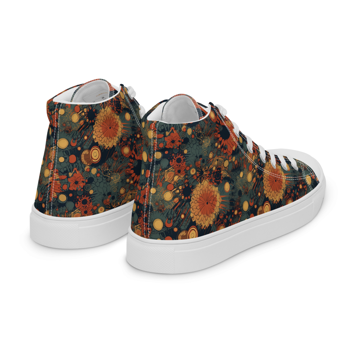 Trampled Flowers - Green/Blue - Women’s Shoe - Image 41