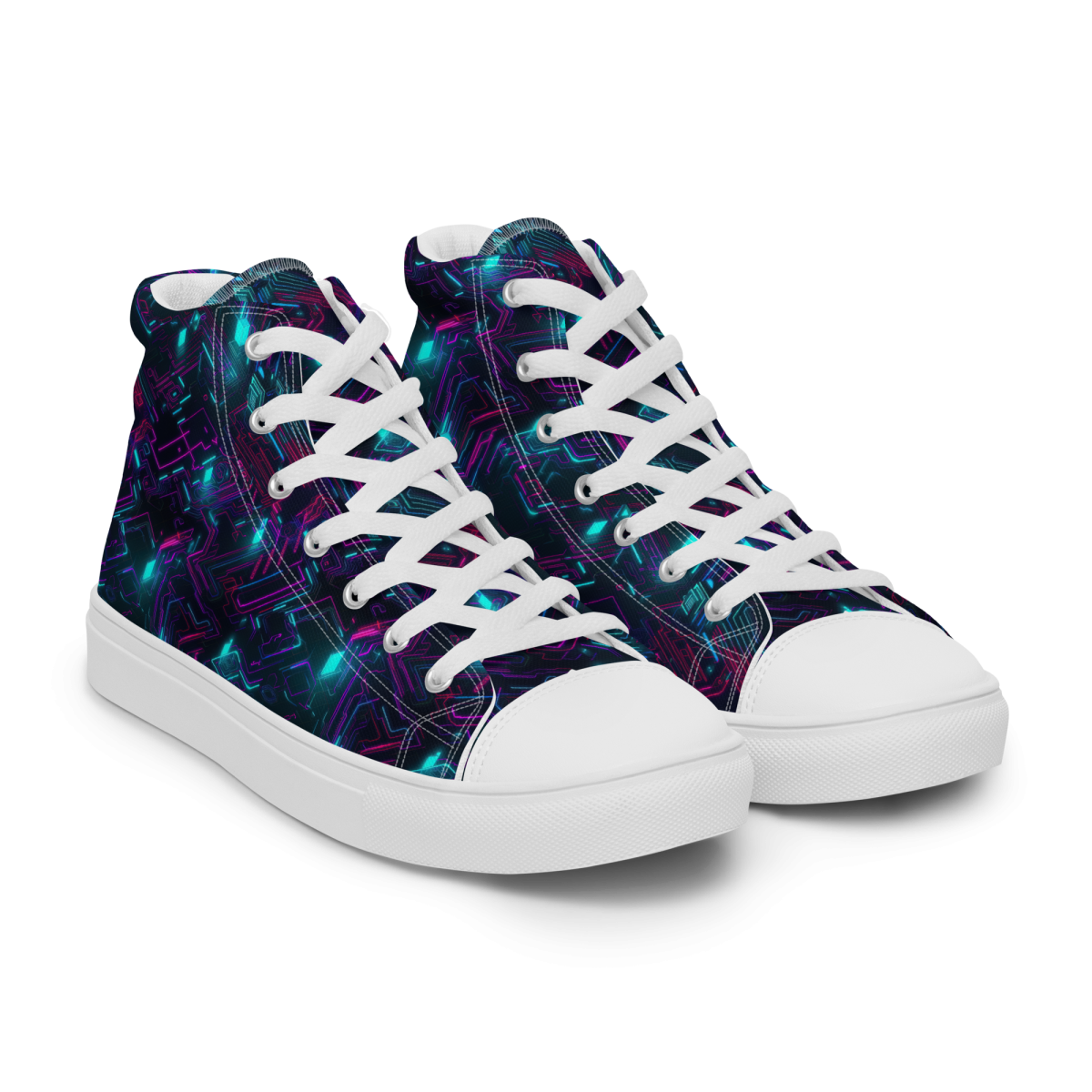 Cyberspace Circuits - Blue - Women’s Shoe - Image 41
