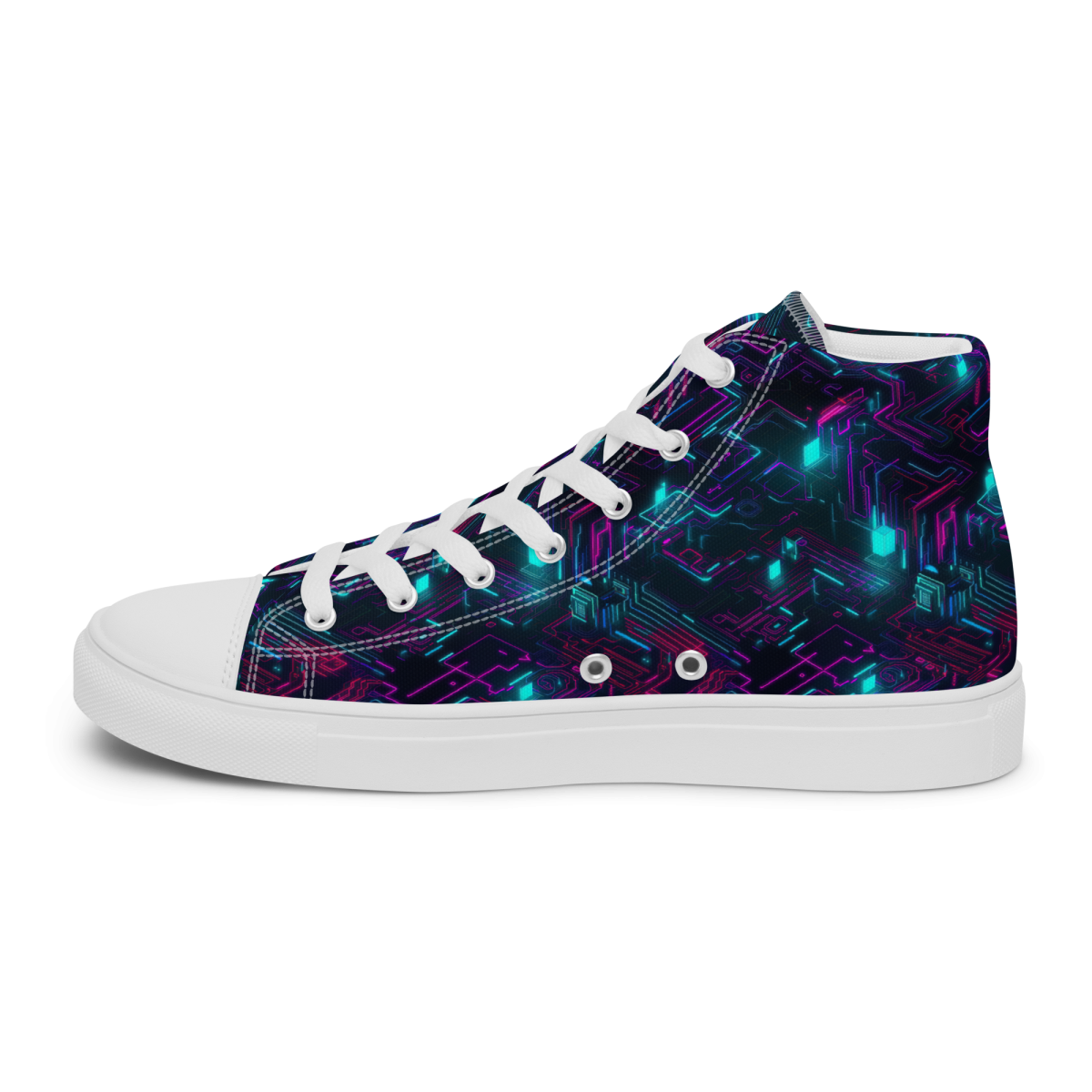 Cyberspace Circuits - Blue - Women’s Shoe - Image 26