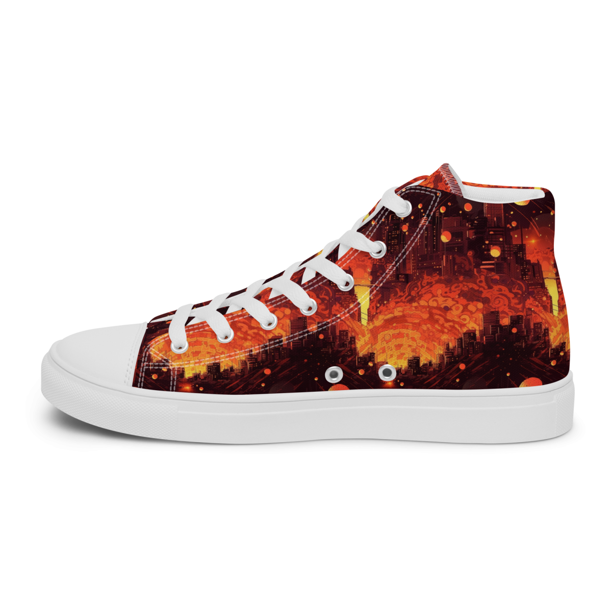 Spiral Flame - Orange/Black - Women’s Shoe - Image 27