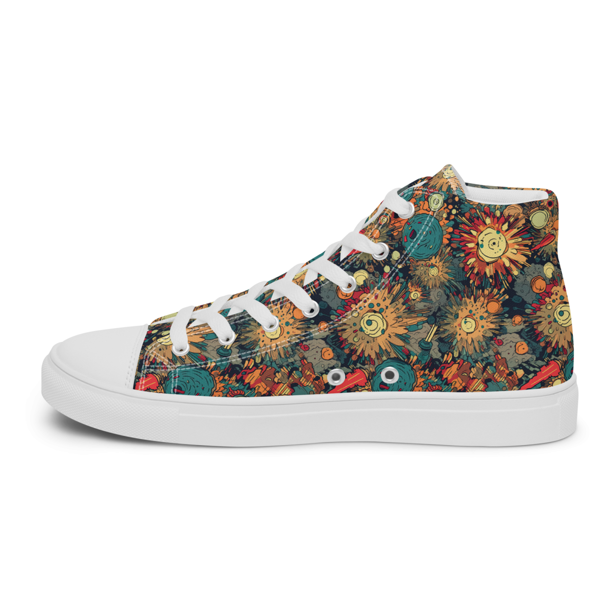 Flaming Fission - Blue/Yellow - Women’s Shoe - Image 26