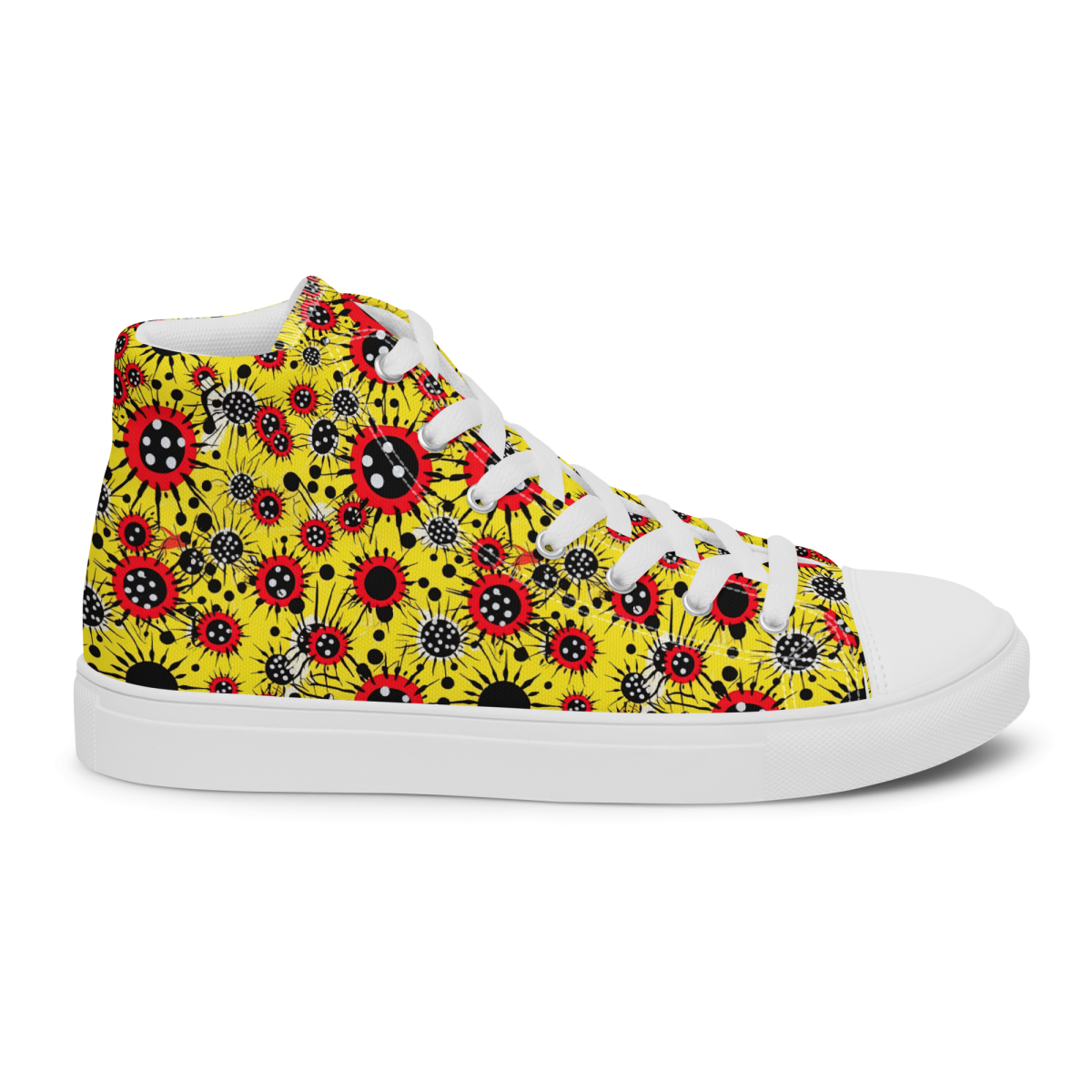 Virus Attack - Yellow/Red - Women’s Shoe - Image 26