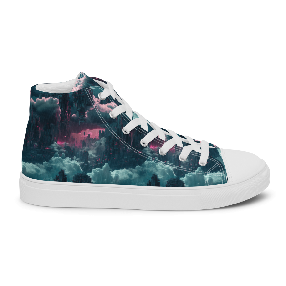 Cloudy Skyscraper - Blue/Magenta - Women’s Shoe - Image 26