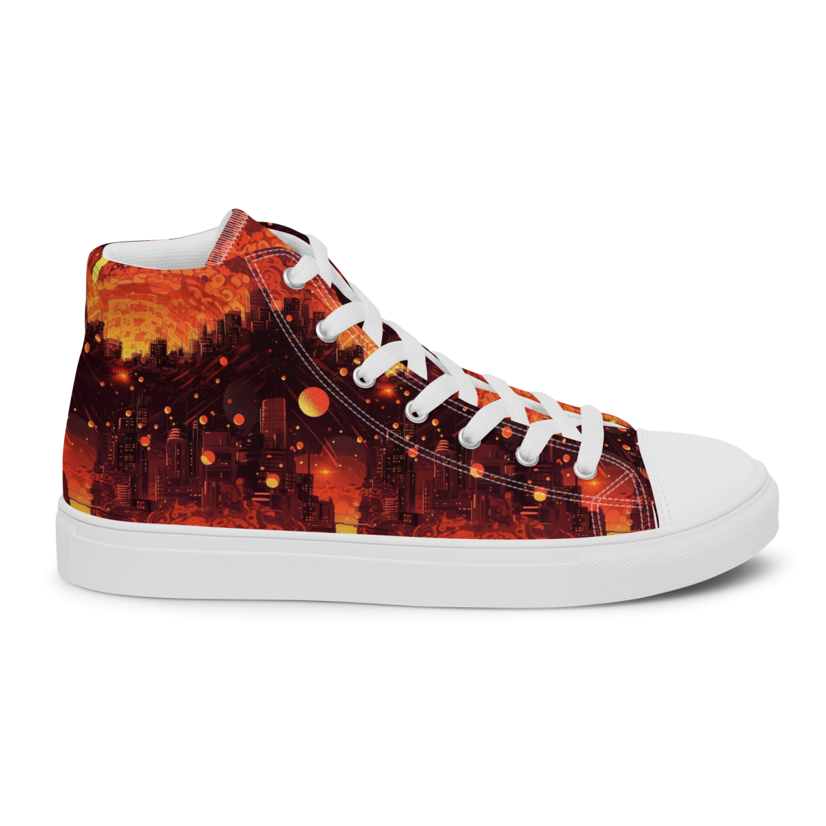 Spiral Flame - Orange/Black - Women’s Shoe - Image 26