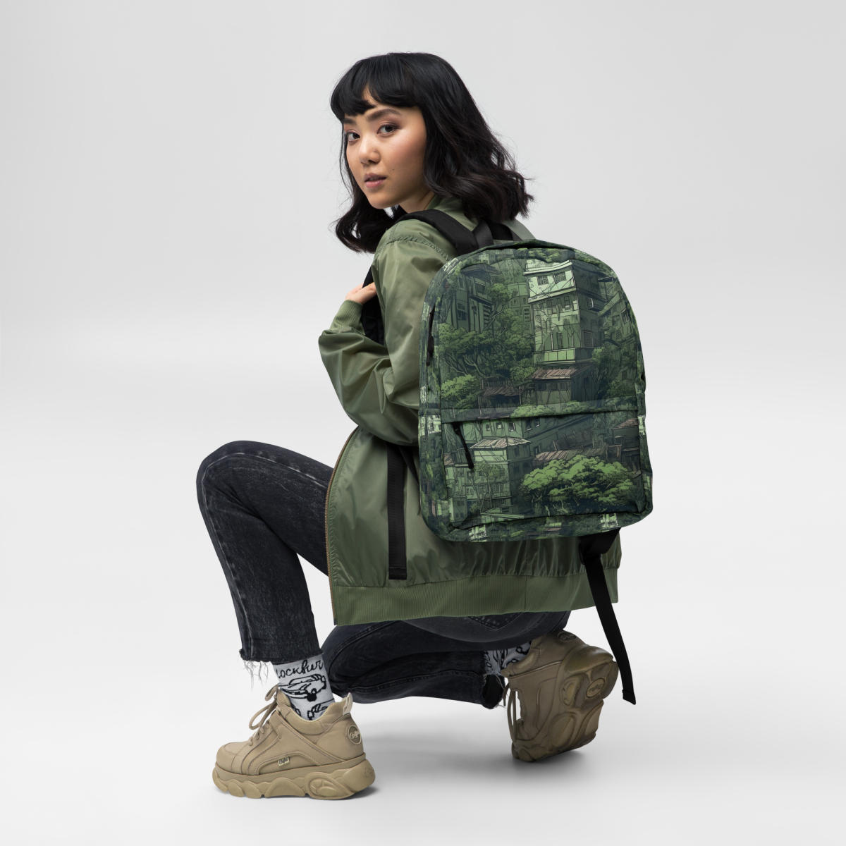 Nature Reclaims - Green - Backpack - Image 2