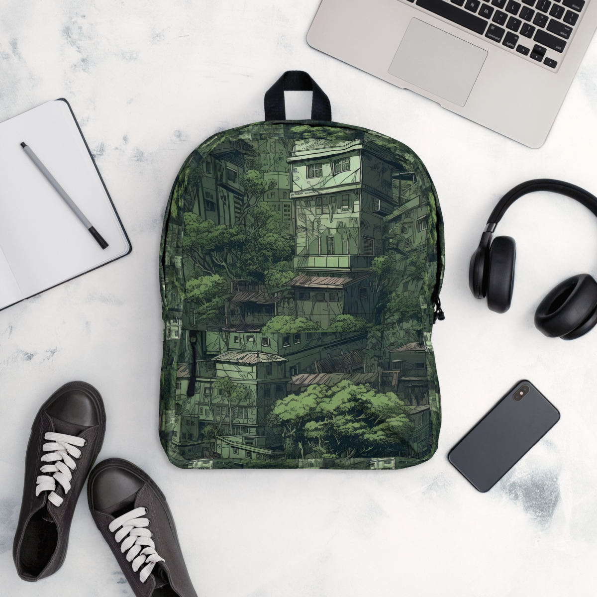 Nature Reclaims - Green - Backpack - Image 7