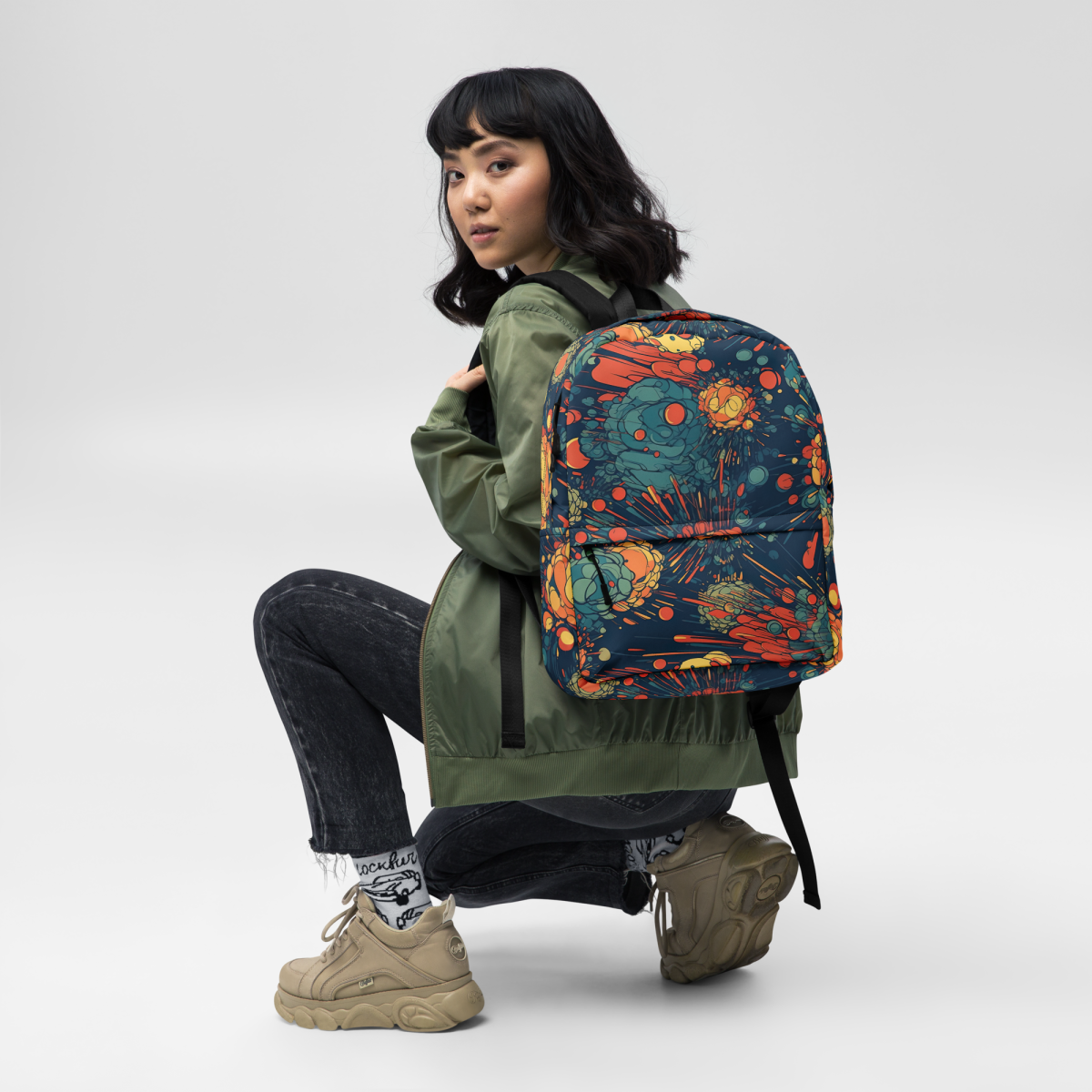 Subatomic Schism - Dark Blue - Backpack - Image 2