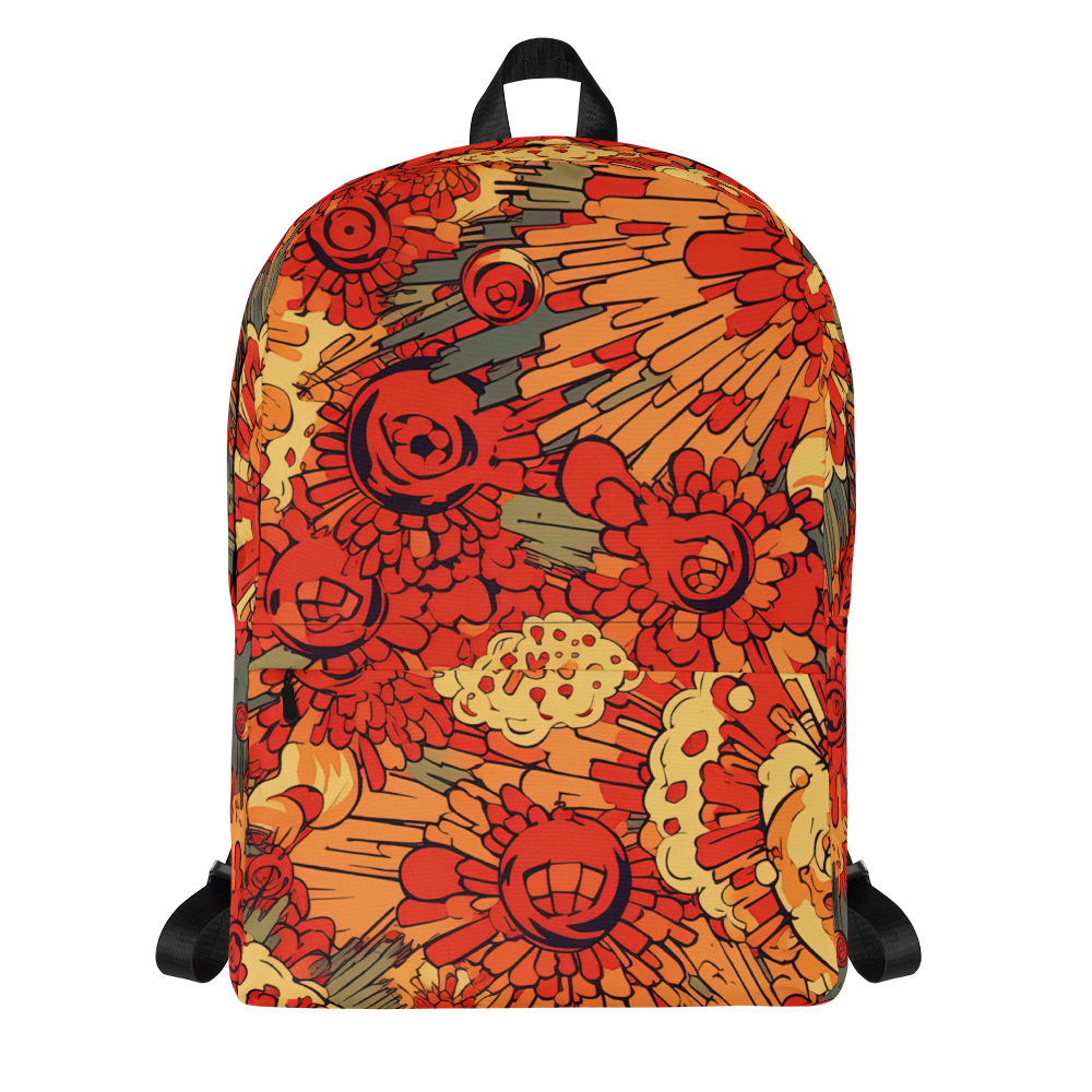 Fiery Fusion - Orange - Backpack