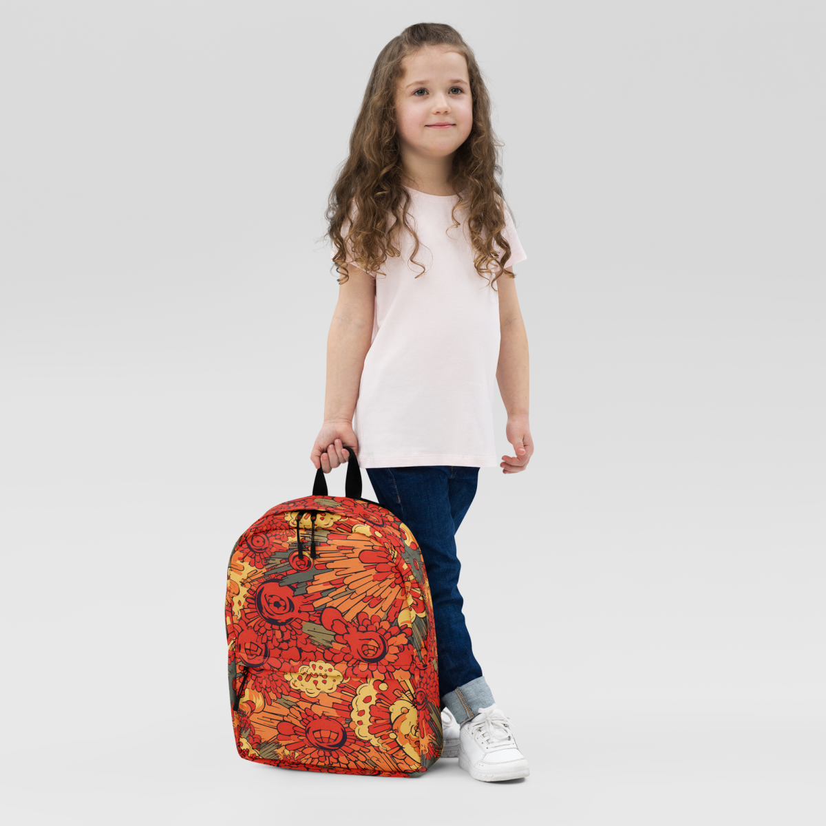Fiery Fusion - Orange - Backpack - Image 4