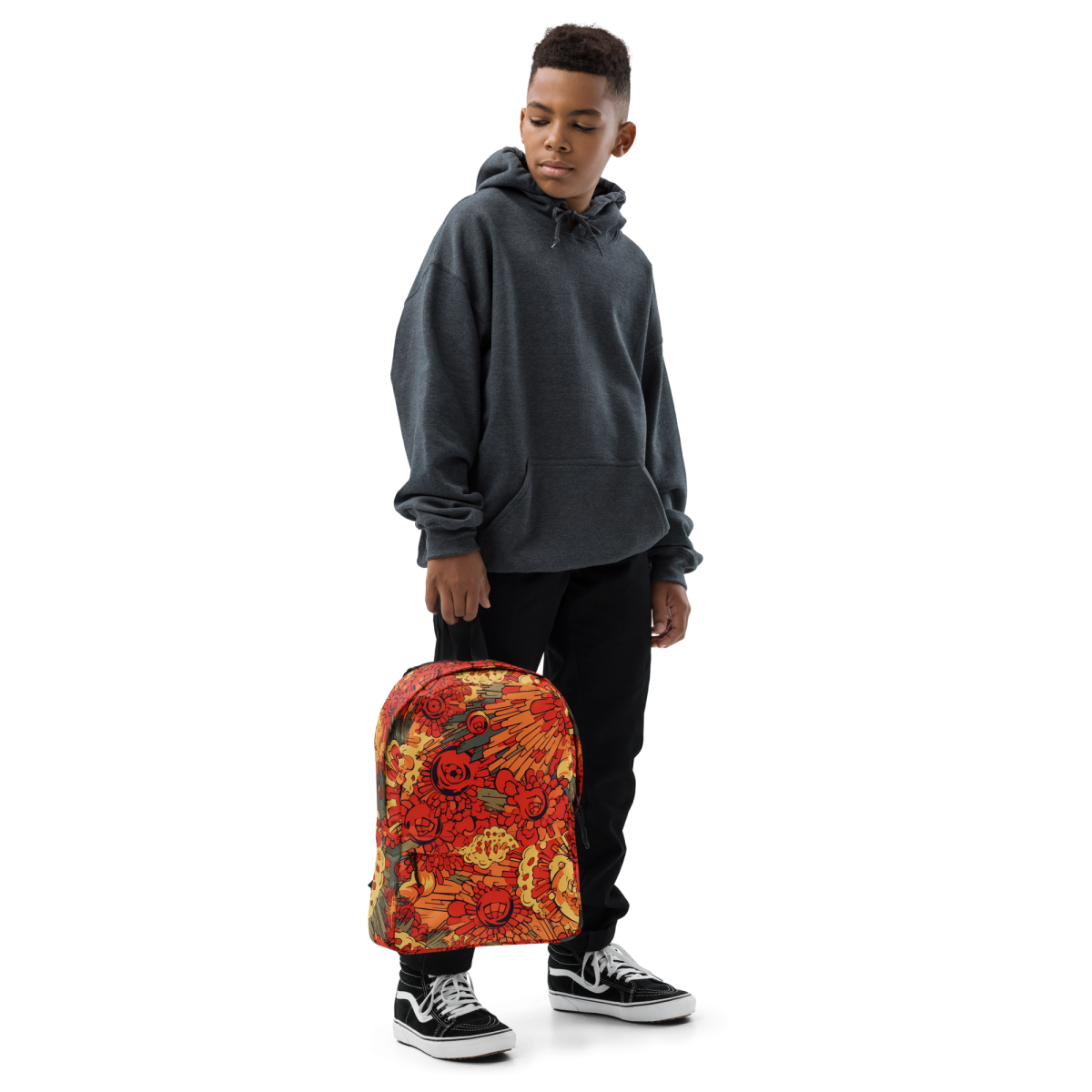 Fiery Fusion - Orange - Backpack - Image 6