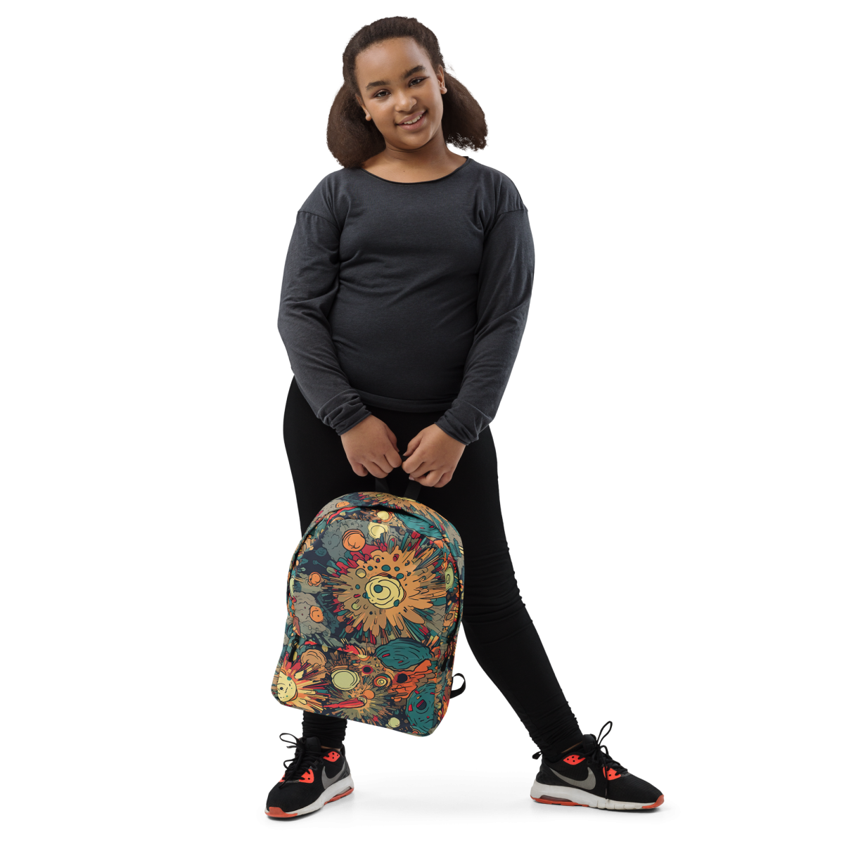 Flaming Fission - Blue/Yellow - Backpack - Image 5
