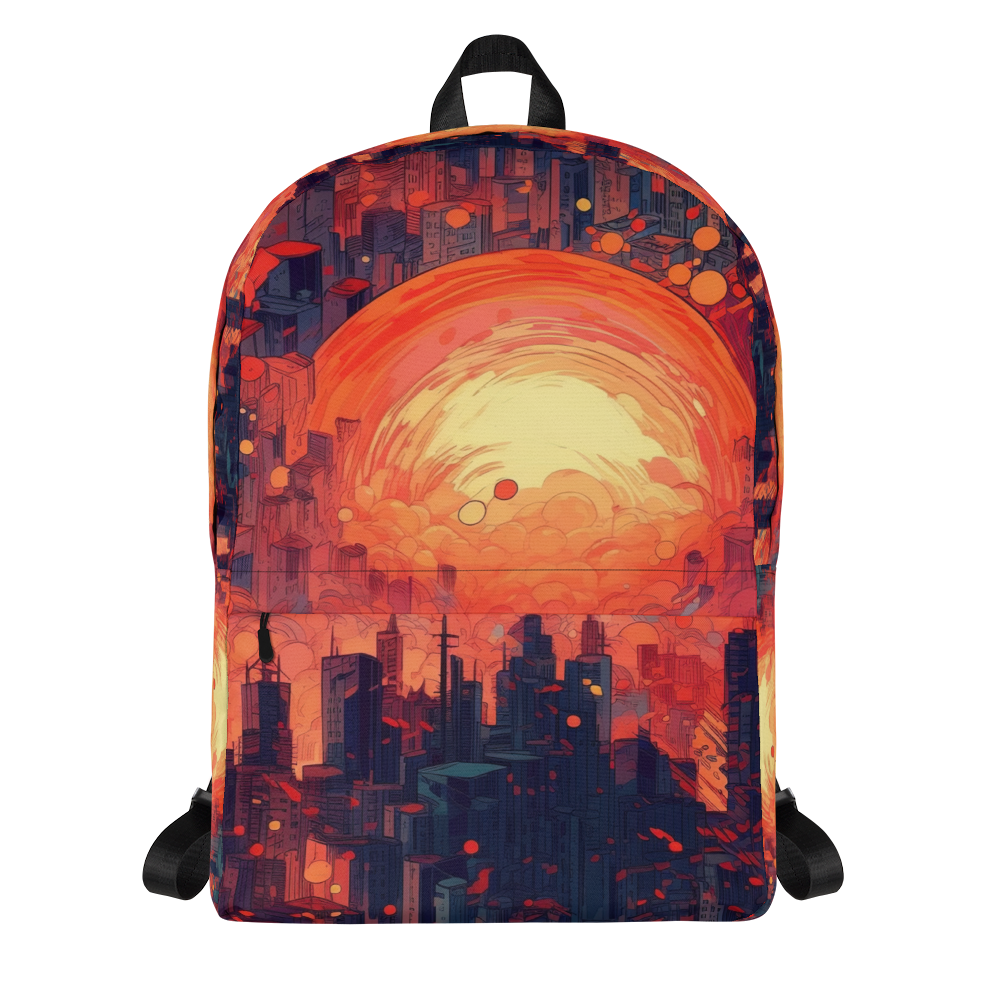Fiery Dawn - Red/Black - Backpack