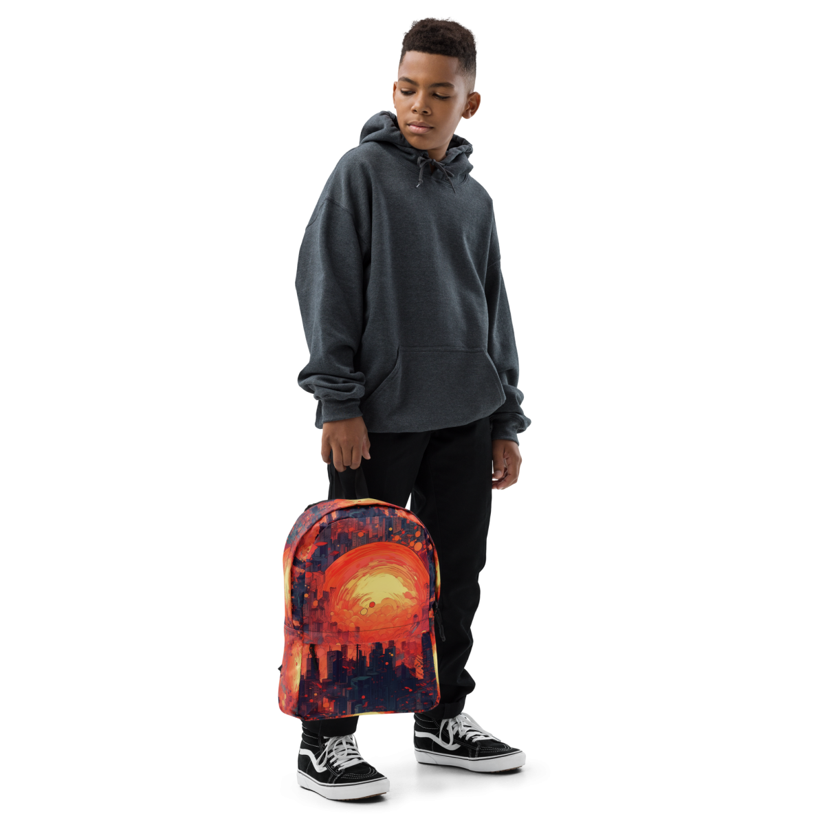 Fiery Dawn - Red/Black - Backpack - Image 6
