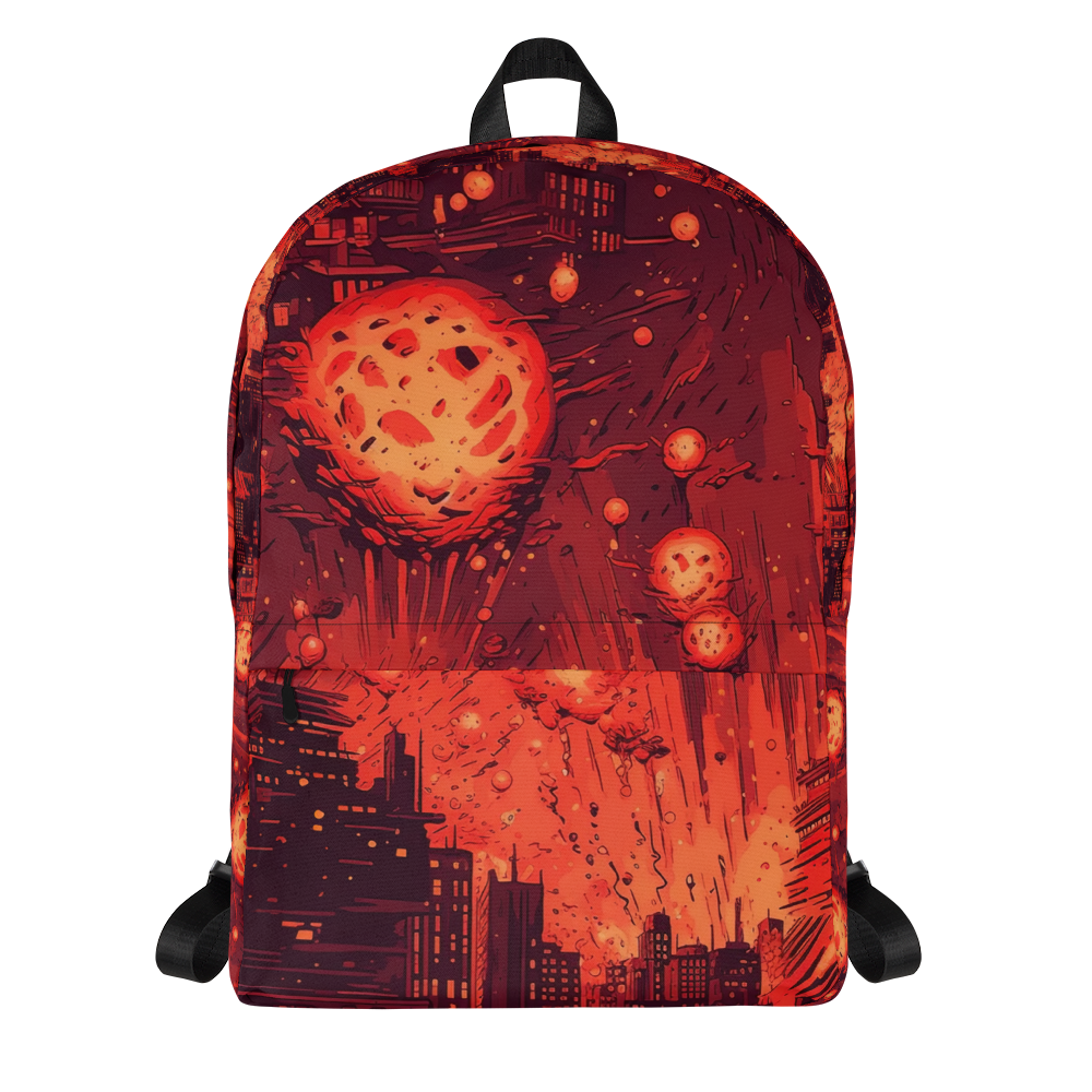 Meteor Strike - Red - Backpack