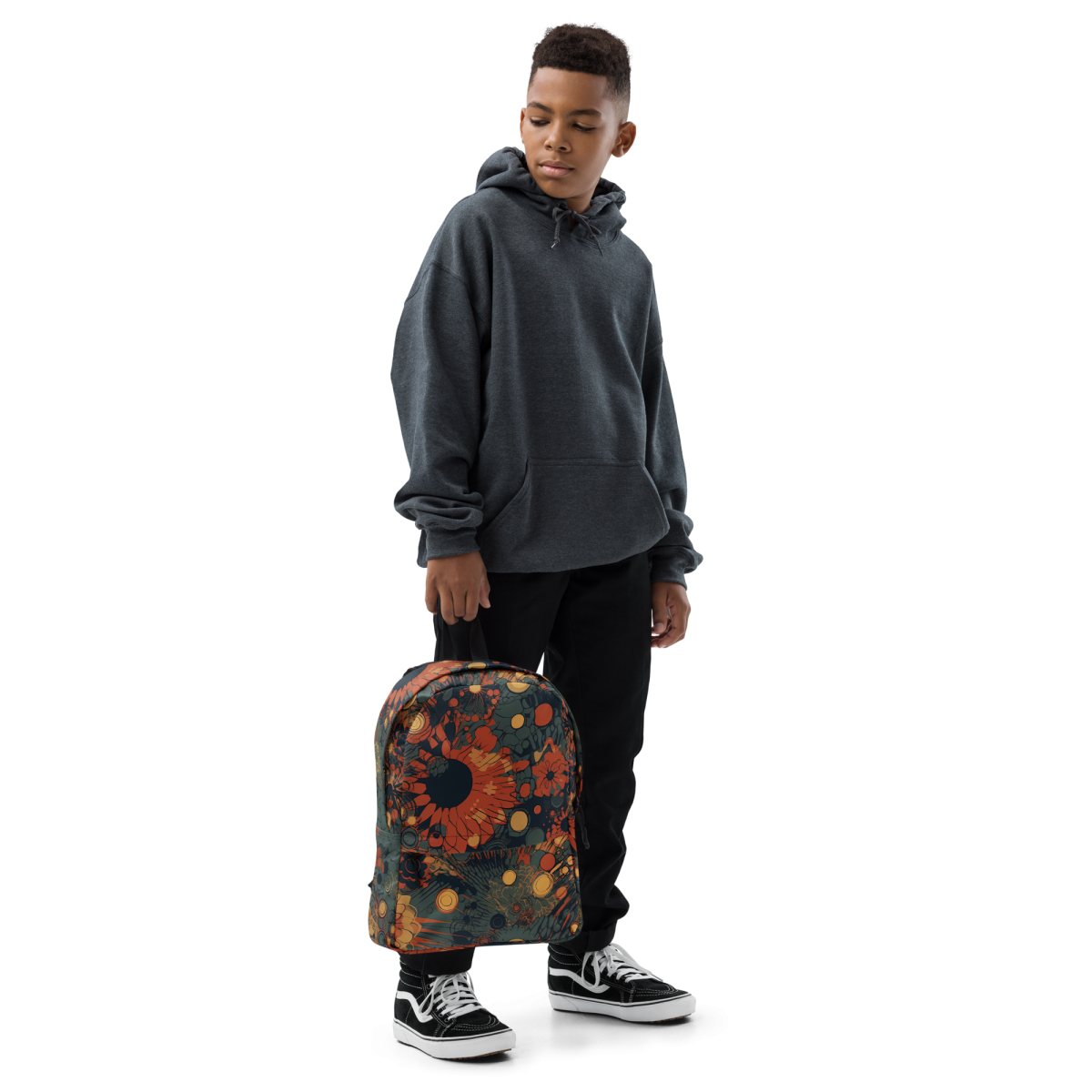 Trampled Flowers - Green/Blue - Backpack - Image 6