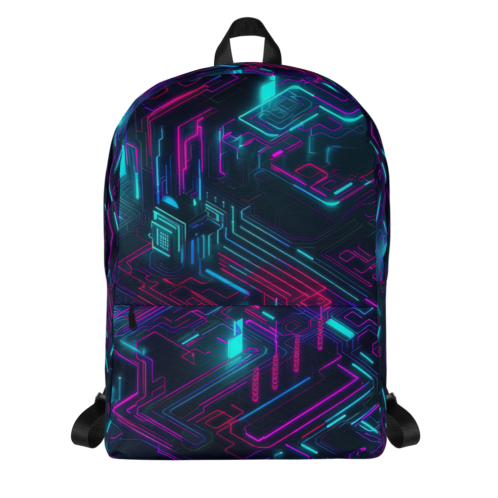 Cyberspace Circuits - Blue - Backpack