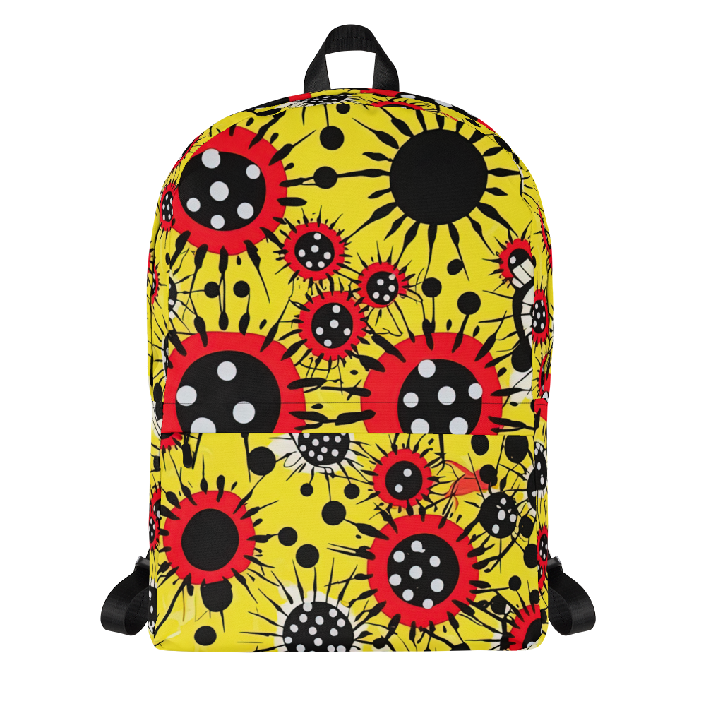 Virus Attack - Yellow/Red - Backpack