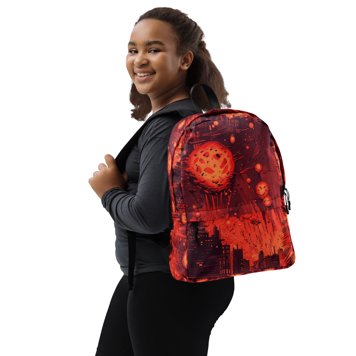 Meteor Strike - Red - Backpack - Image 7