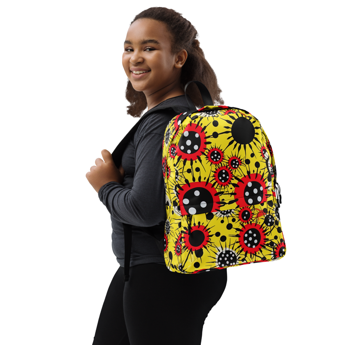Virus Attack - Yellow/Red - Backpack - Image 8