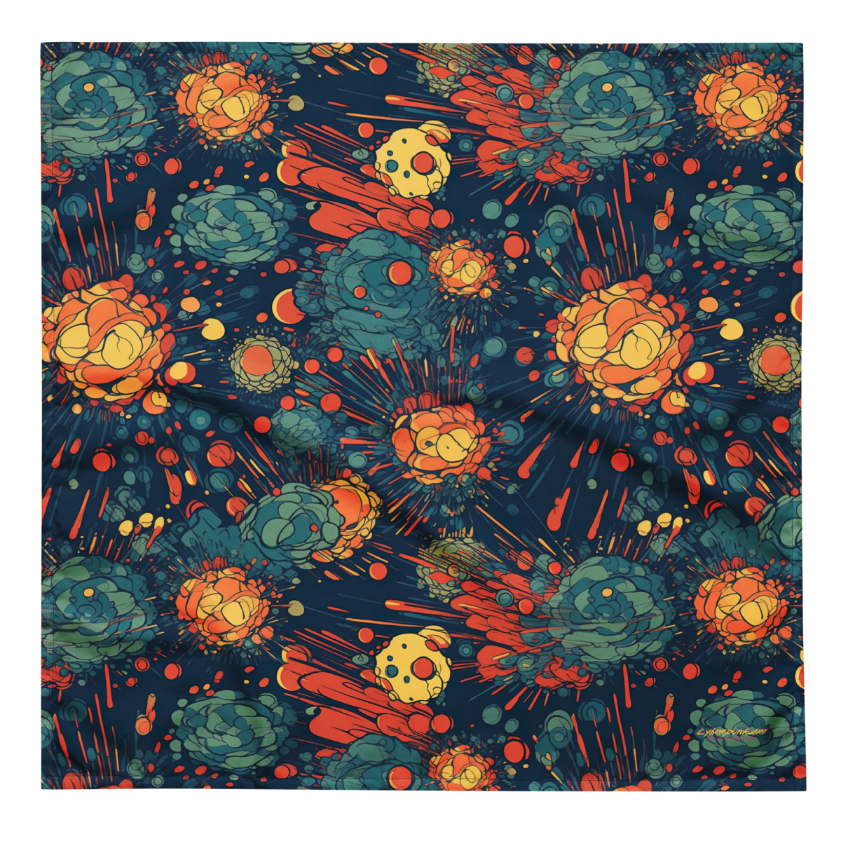 Subatomic Schism - Dark Blue - Bandana