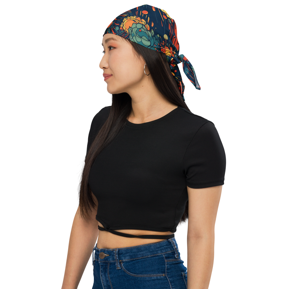 Subatomic Schism - Dark Blue - Bandana - Image 4