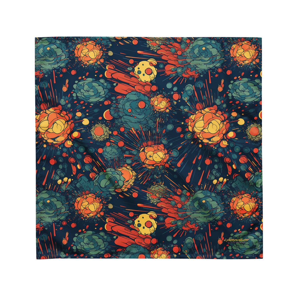 Subatomic Schism - Dark Blue - Bandana - Image 6