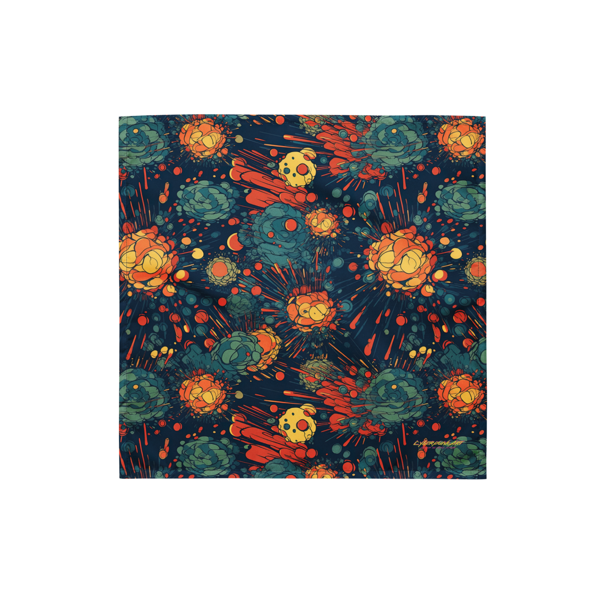 Subatomic Schism - Dark Blue - Bandana - Image 5