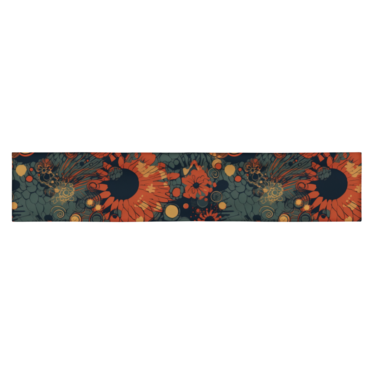 Trampled Flowers - Green/Blue - Headband - Image 16