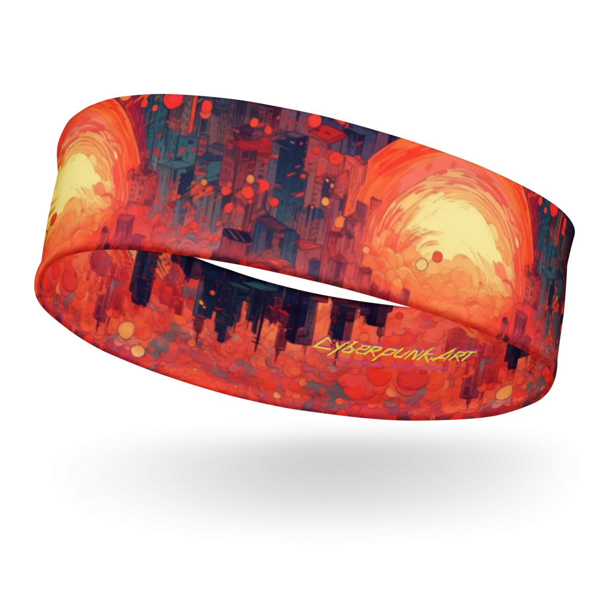 Fiery Dawn - Red/Black - Headband