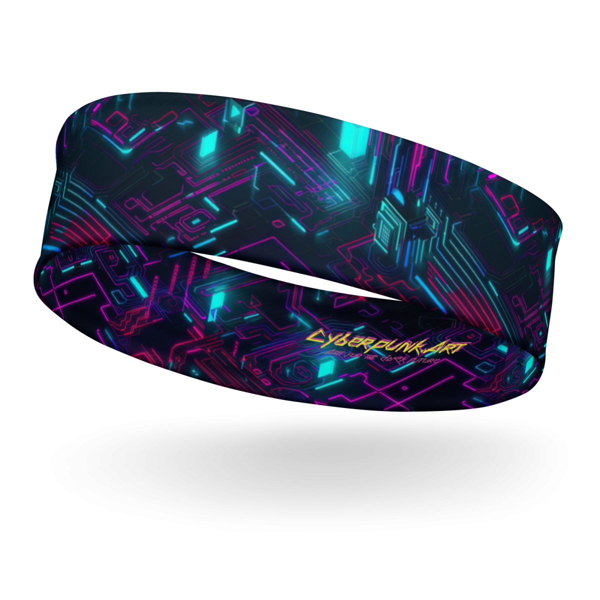 Cyberspace Circuits - Blue - Headband