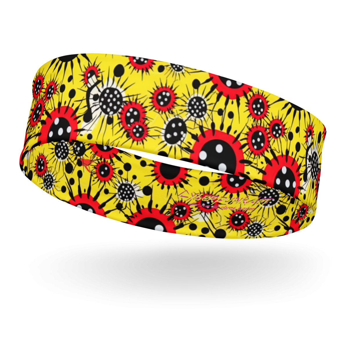 Virus Attack - Yellow/Red - Headband