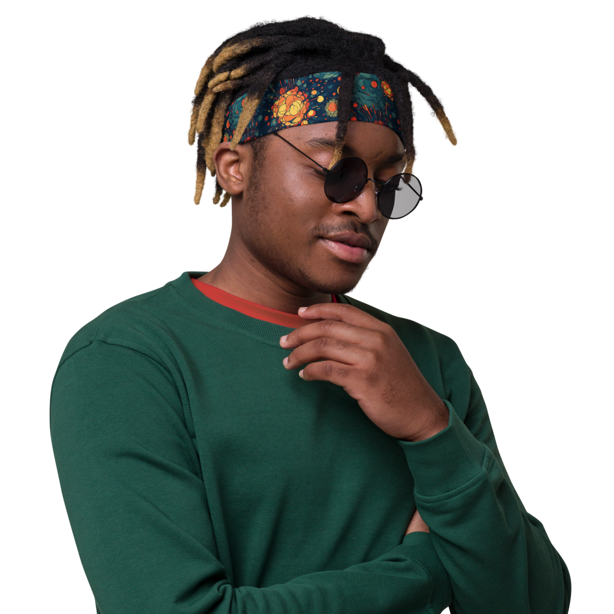Subatomic Schism - Dark Blue - Headband - Image 8
