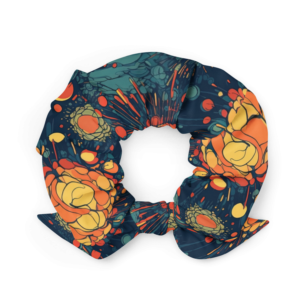 Subatomic Schism - Dark Blue - Scrunchie - Image 2
