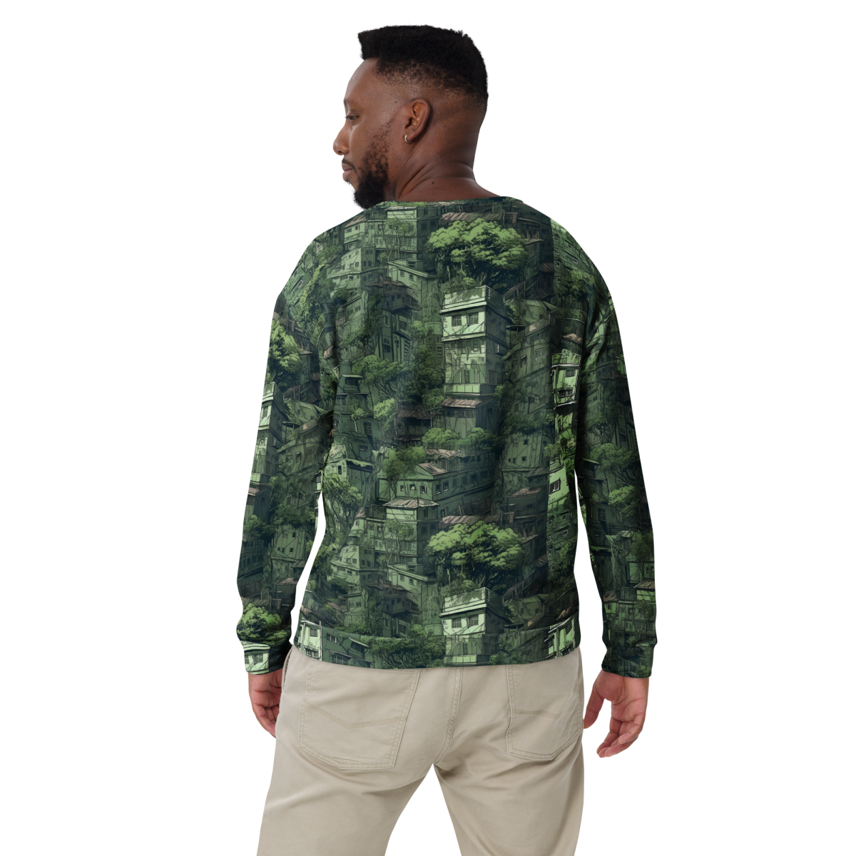 Nature Reclaims - Green - Unisex Sweatshirt - Image 9
