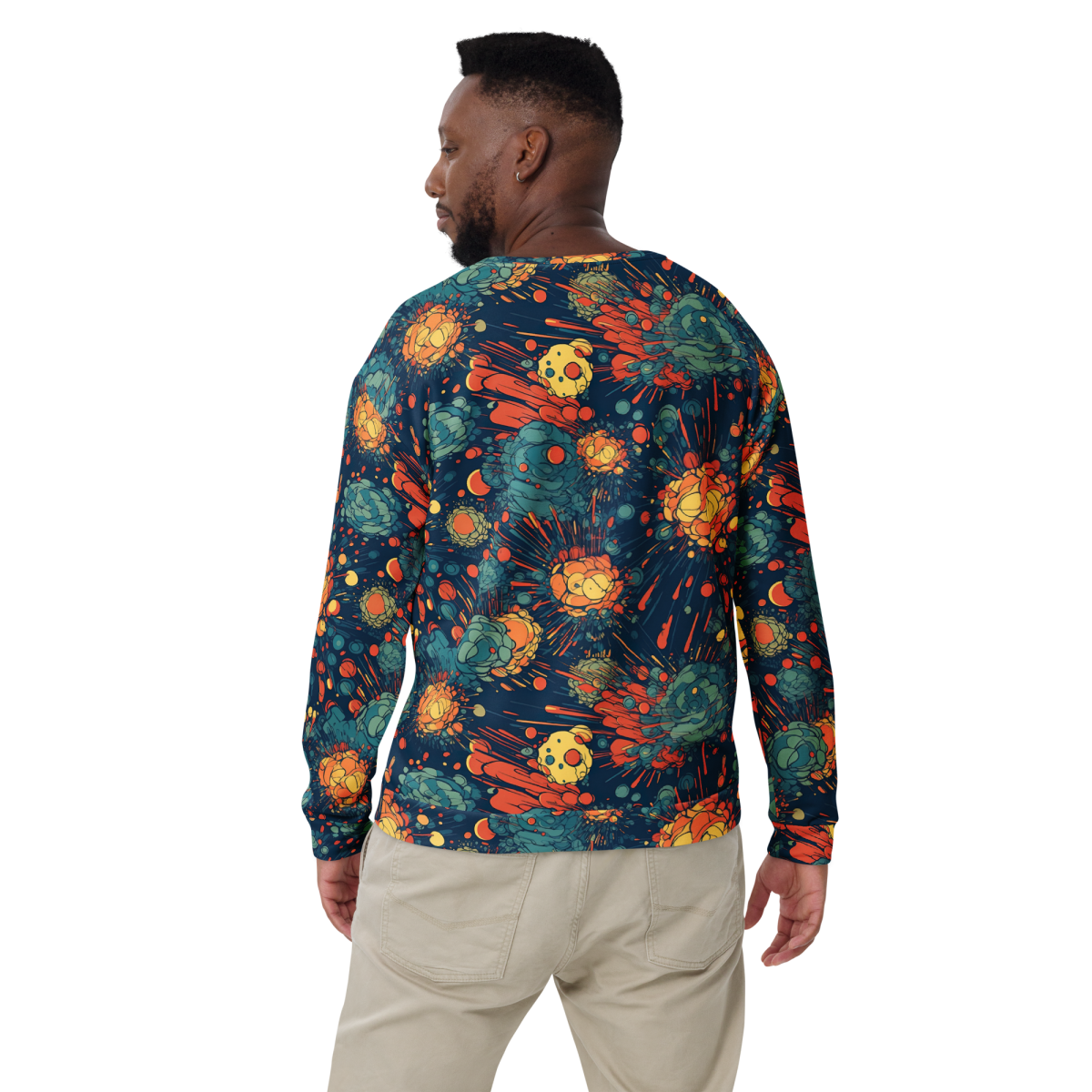 Subatomic Schism - Dark Blue - Unisex Sweatshirt - Image 9