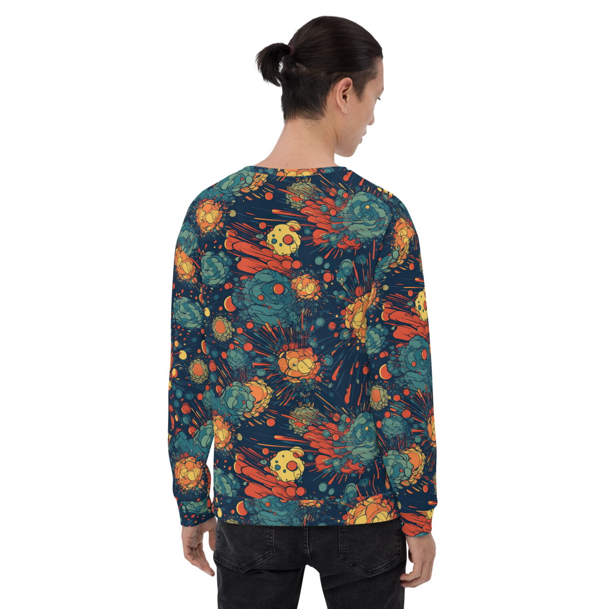 Subatomic Schism - Dark Blue - Unisex Sweatshirt - Image 13