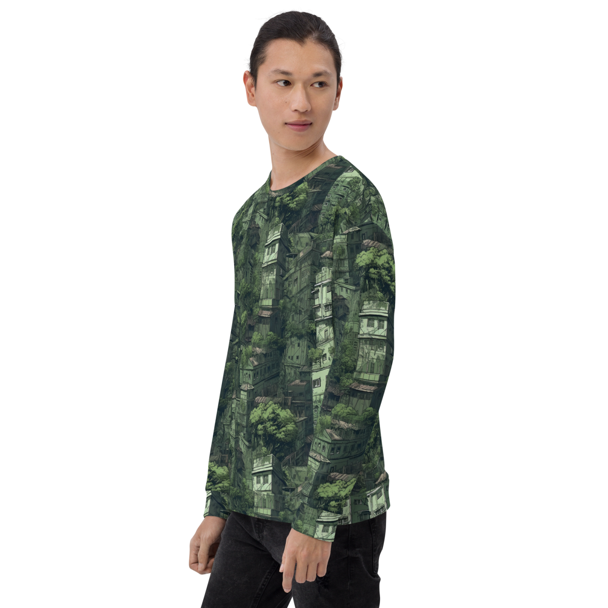 Nature Reclaims - Green - Unisex Sweatshirt - Image 23