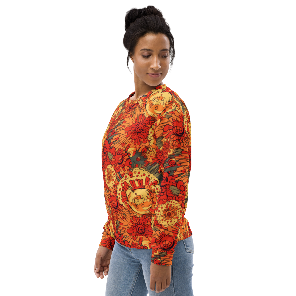 Fusion - Orange - Unisex Sweatshirt - Image 21