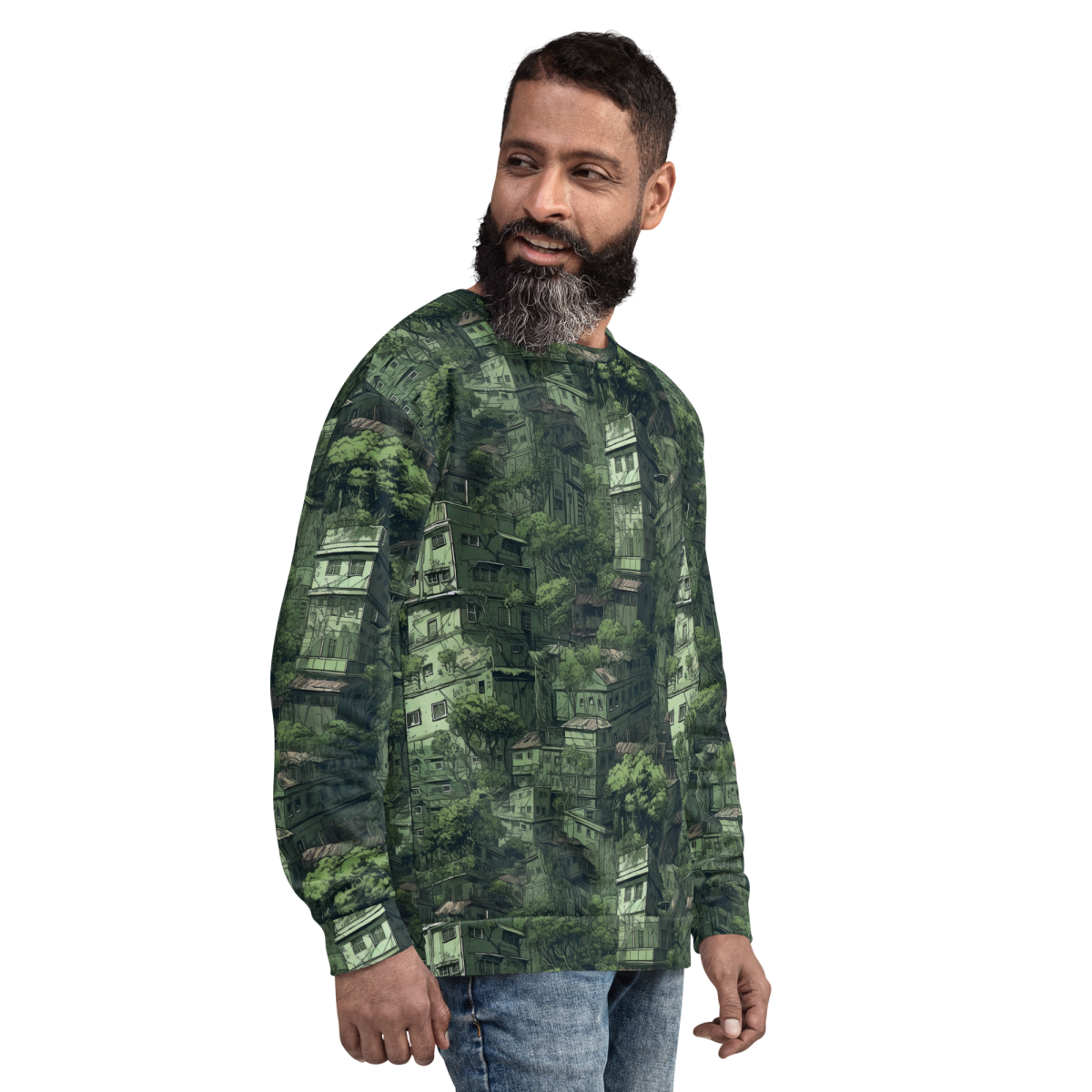 Nature Reclaims - Green - Unisex Sweatshirt - Image 16