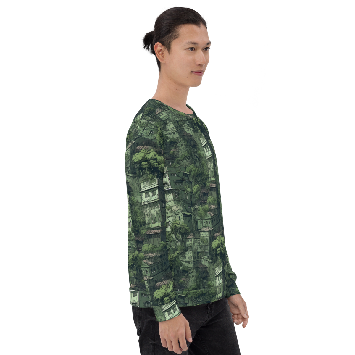 Nature Reclaims - Green - Unisex Sweatshirt - Image 17