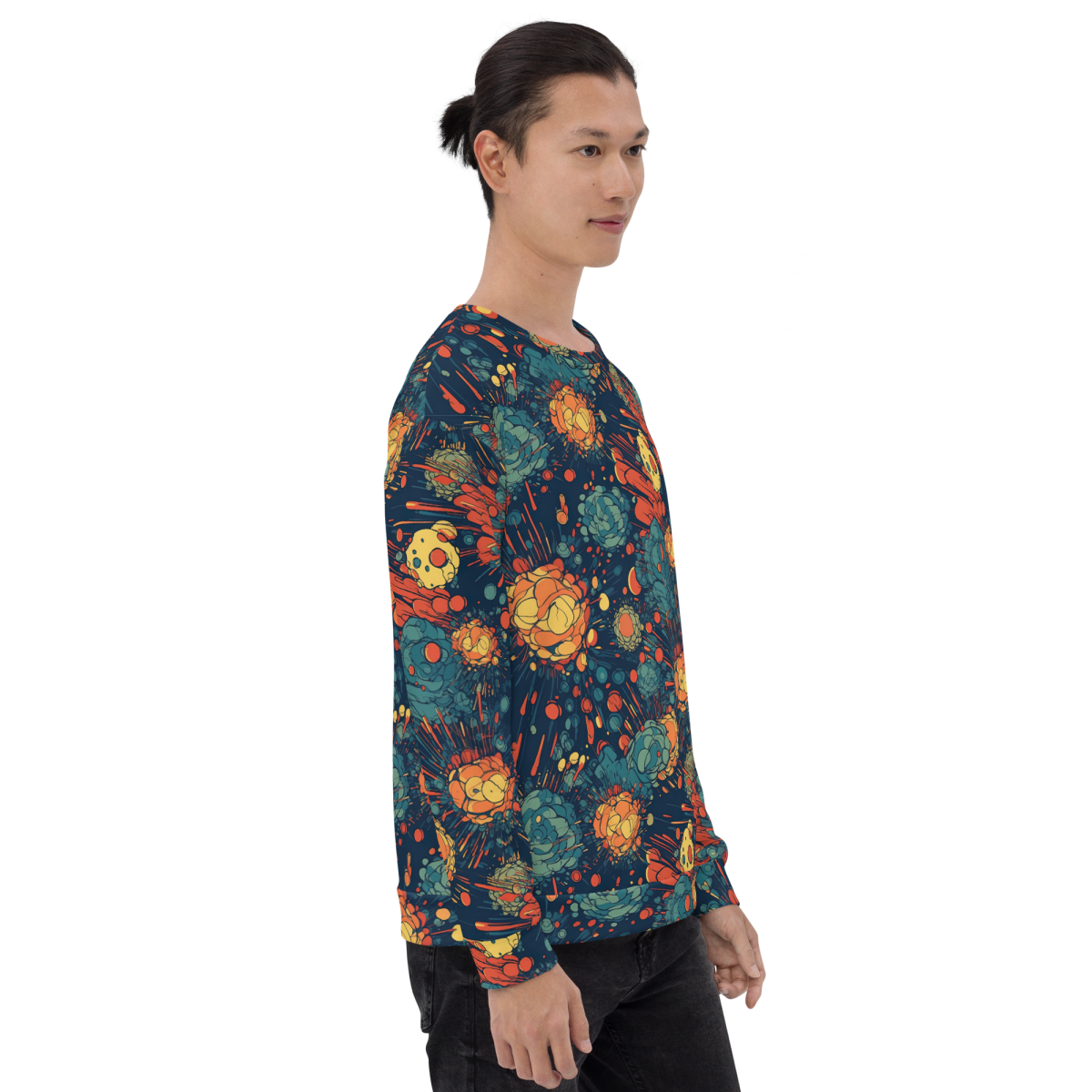 Subatomic Schism - Dark Blue - Unisex Sweatshirt - Image 17