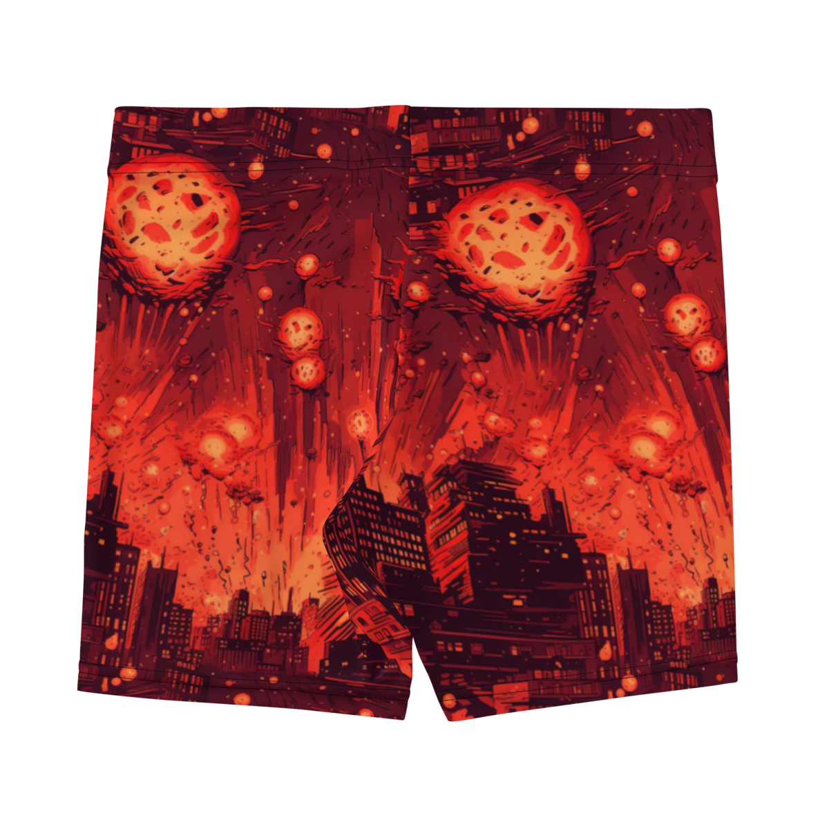 Meteor Strike - Red - Women's Shorts - Image 16